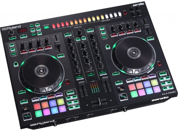 Roland DJ-505 controlador DJ serato caixa de ritmos TR-909, TR-808, TR-909, TR-606, TR-707 Roland DJ-505 controlador DJ serato caixa de ritmos TR-909, TR-808, TR-909, TR-606, TR-707